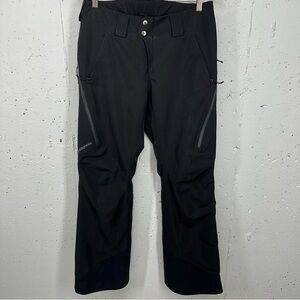 Patagonia Women’s Small Powder Town Black Gore-Tex Insulated Winter Pants READ
